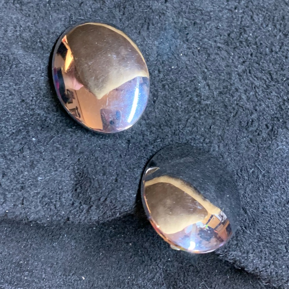 Vintage Silvertown clip on earrings